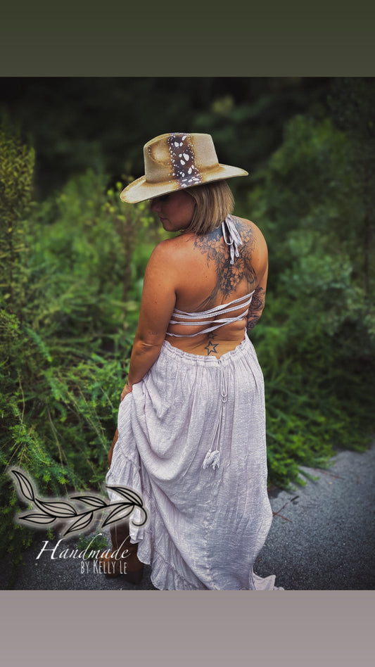 Fawn 100% Australian wool hat