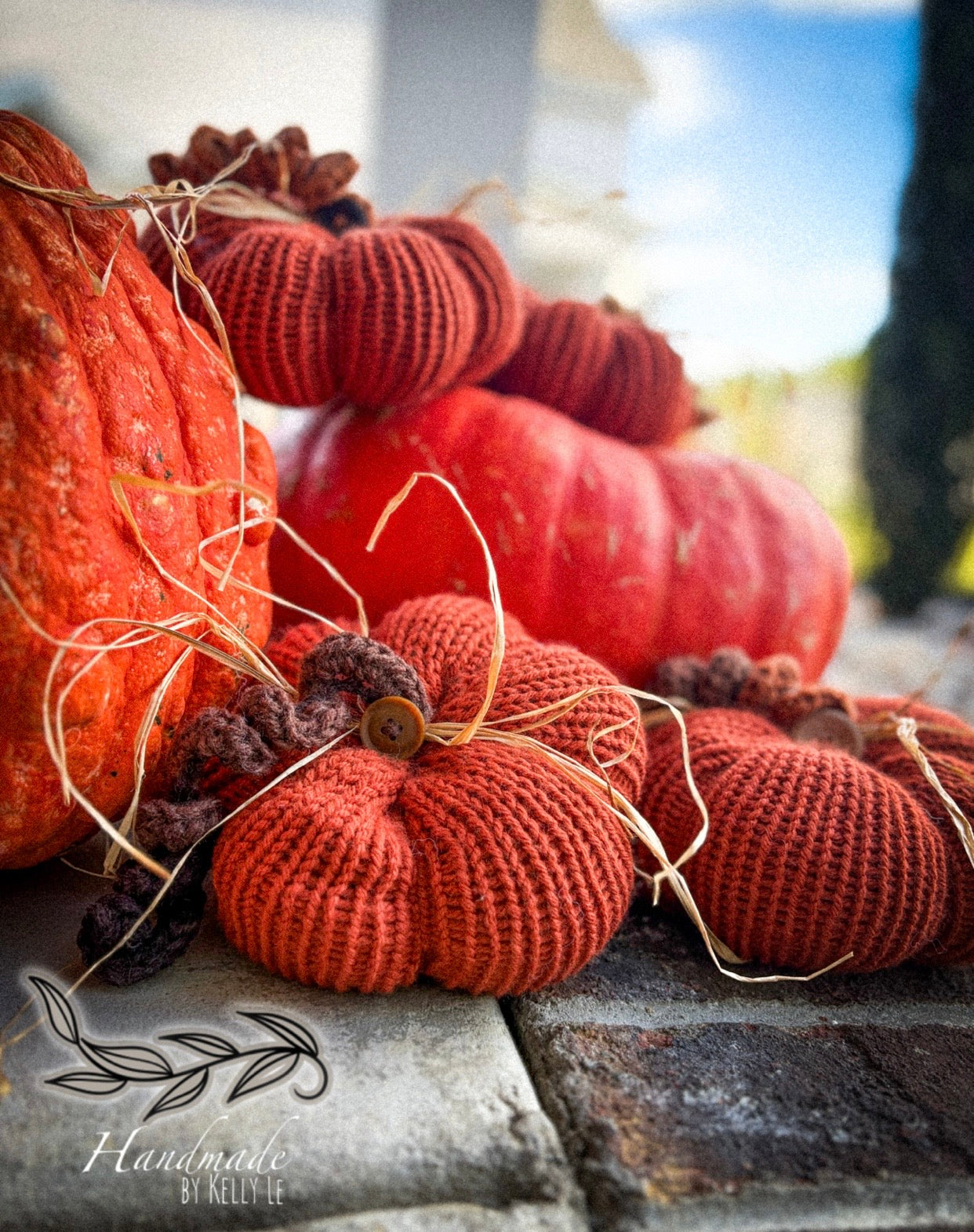 Crochet pumpkins