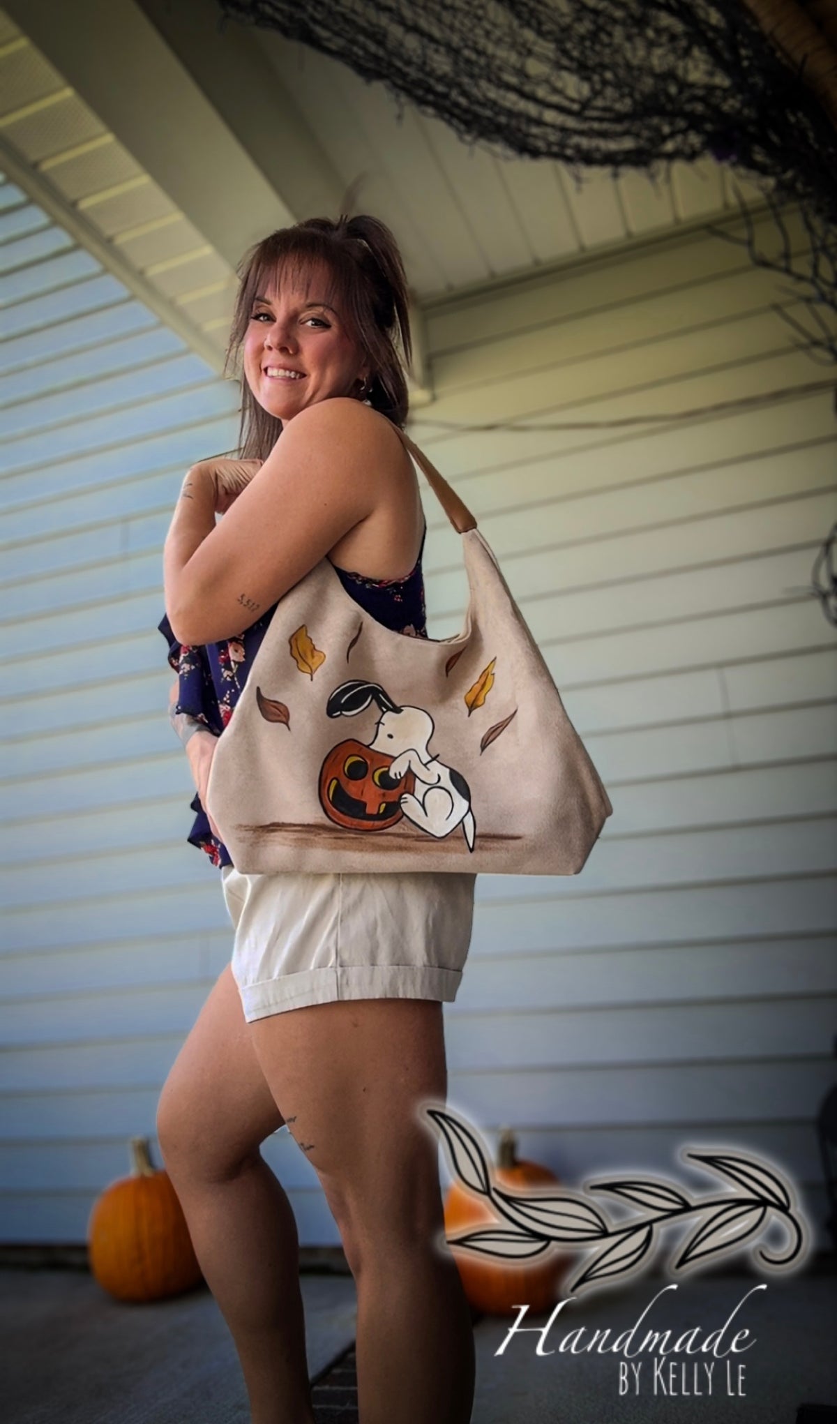 Snoopy boho purse