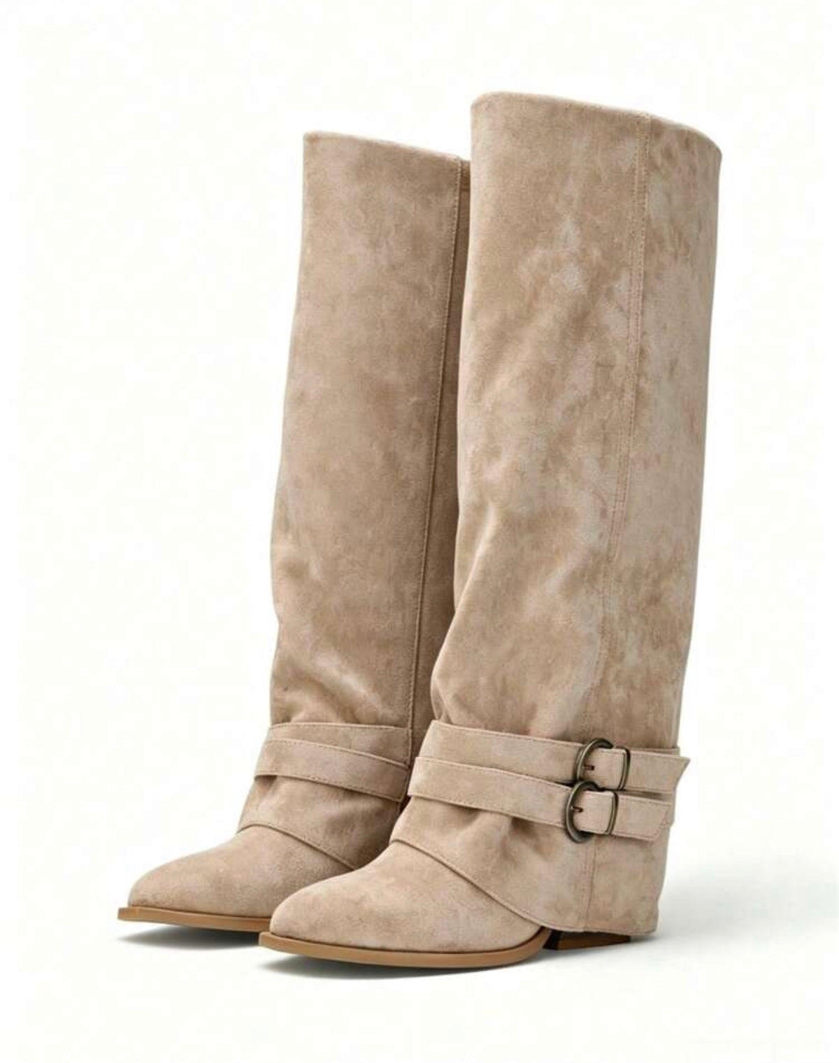 Custom knee high boots