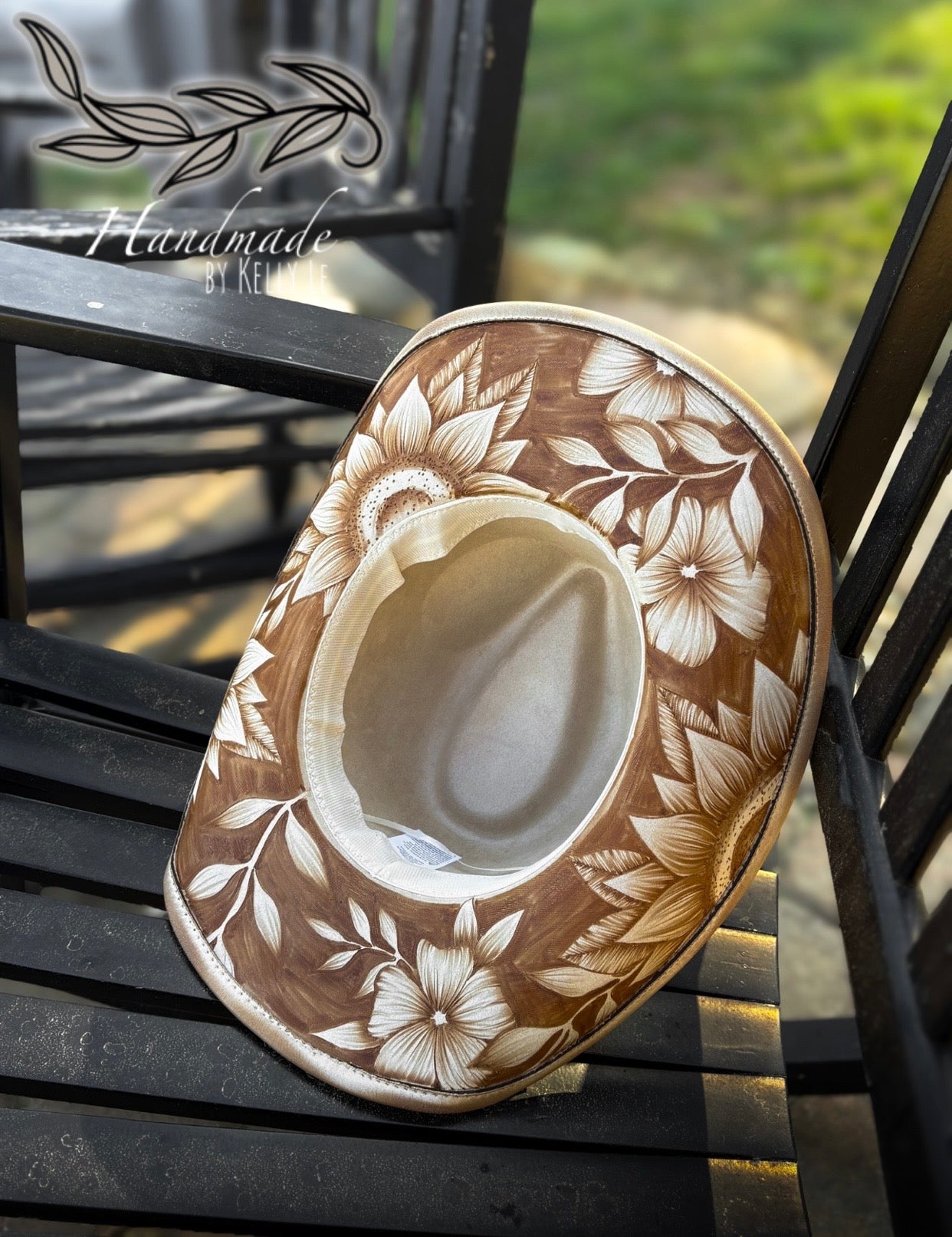 Light tan reverse burn cowgirl