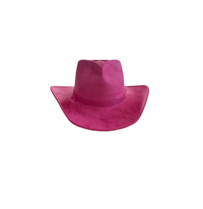 Magenta heart cowboy custom