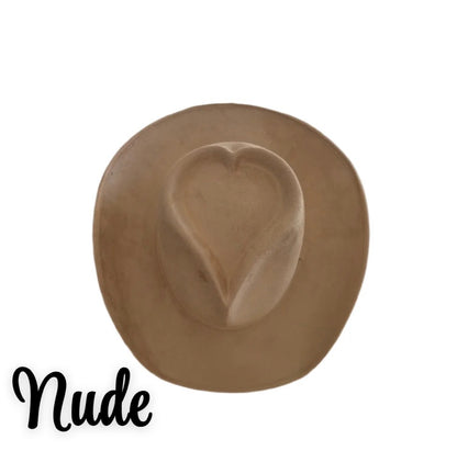 Nude heart cowboy custom