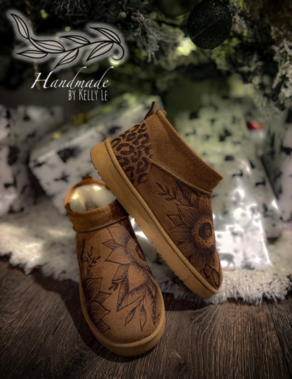 Sunflower booties