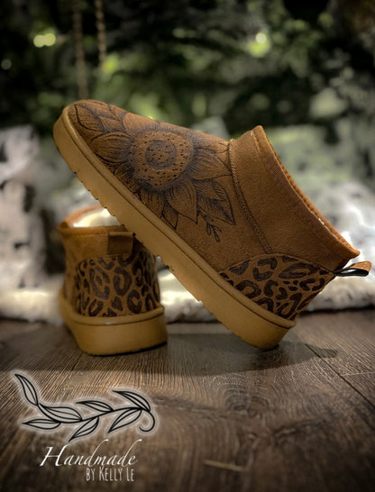 Sunflower booties