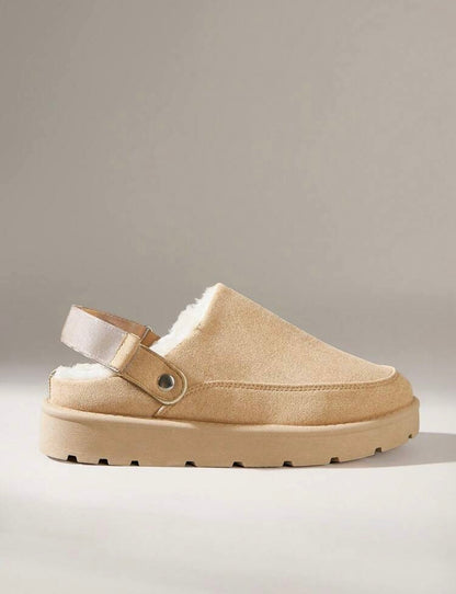 Fleece lined slippers