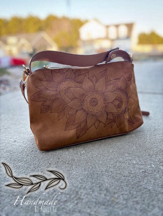 Sunflower purse/crossbody